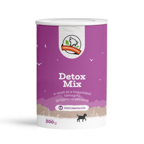 Farkaskonyha Detox-Mix vesét és húgyutakat támogató gyógynövénykeverék 300g