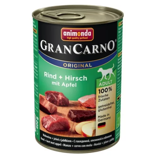 Animonda GranCarno Adult Sertés, Szarvas és Alma 400g