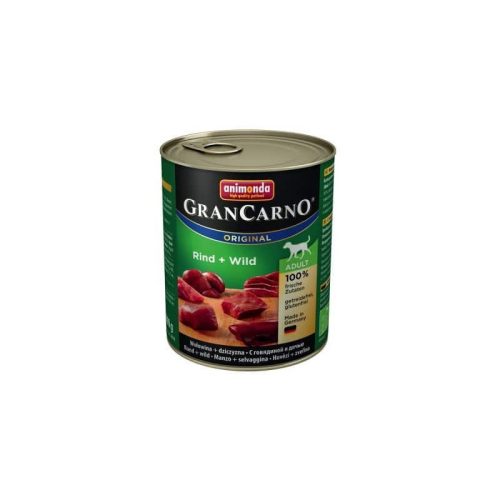 ANIMONDA Grancarno Adult Marhahús és Vadhús 800g