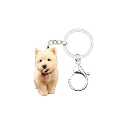Kulcstartó Westie 3