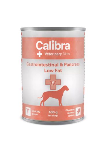 Calibra Gastrointestinal & Pancreas Low Fat konzerv 400g