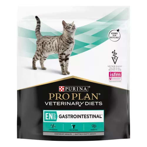 Purina Veterinary Diets EN ST/OX Gastrointestinal emésztést segítő száraz macskaeledel 400g