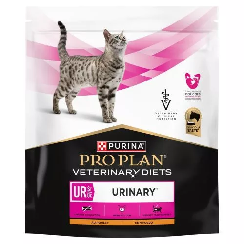 Purina Veterinary Diets UR ST/OX Urinary csirkével alsó húgyúti problémákra száraz macskaeledel 350g