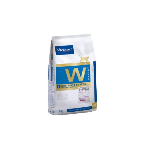 Virbac Weight 1 loss & Diabetes cat 3kg - macskatáp fogyókúra (30% feletti elhízás) vagy cukorbetegség esetén