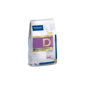   Virbac Dermatology Support cat 3kg- száraz macskatáp bőrbetegségek kezelésére