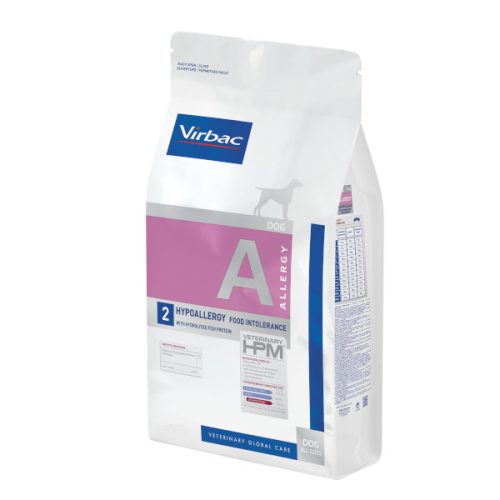 Virbac Hypoallergy A2 dog 7kg - hipoallergén kutyatáp