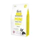 Brit Care Mini Grain-Free Adult Lamb 2kg - hipoallergén, gabonamentes kutyatáp kistestű felnőtt kutyáknak