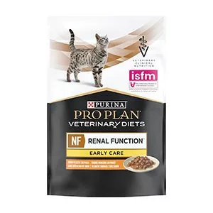 Purina Veterinary Diets NF Renal Early Care csirkével nedves eledel korai stádiumú vesebetegségben szenvedő felnőtt macskák számára 85g