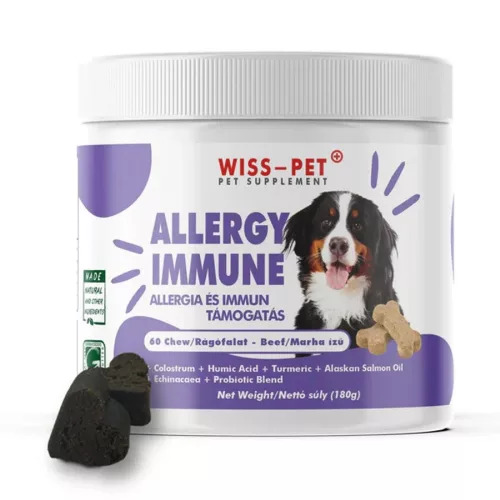 Wiss-Pet Allergia elleni immunerősítő rágófalat 60db