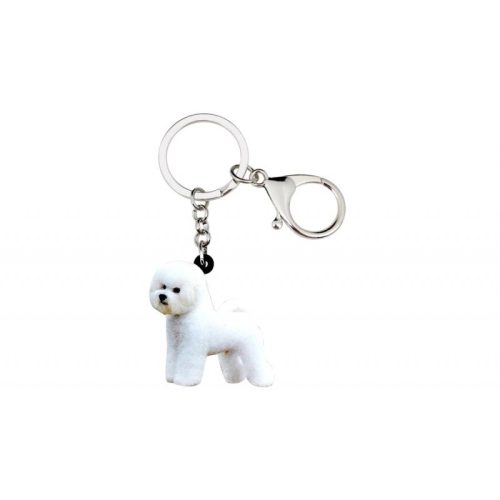 Kulcstartó Bichon frisé 1