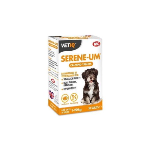 M&C Serene-UM enyhe nyugtató kutyáknak, macskáknak 1-20kg 30db