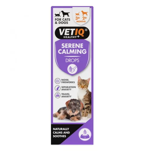 Vetiq Serene-UM Calm csepp hiperaktív, ideges kutyáknak, macskáknak 1-10kg 100ml