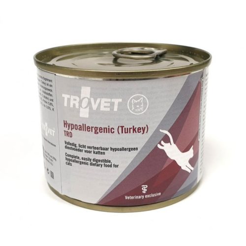 Trovet Hypoallergenic Cat Turkey (TRD) - Hipoallergén macska konzerv pulykával 200g