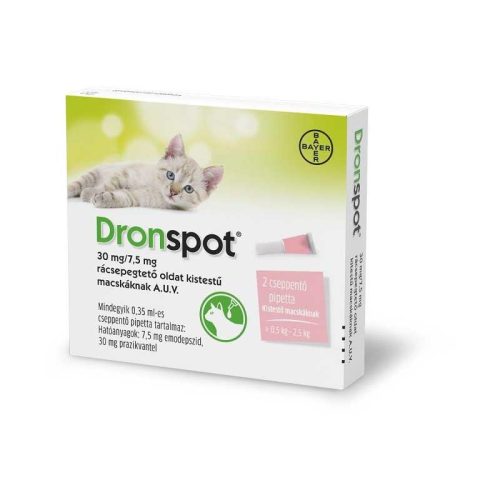 Akciós Dronspot spot on 0,5-2,5kg 1 pipetta (A termék lejárati ideje: 2025.07.30.)
