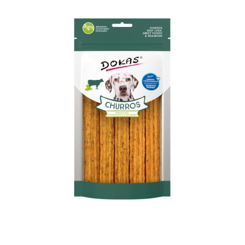 Akciós Dokas Churros 150g (A termék lejárati ideje: 2025.09.30.)