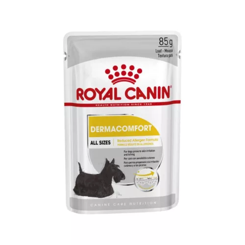 Akciós Royal Canin Dermacomfort 85g - nedves kutya táp (A termék lejárati ideje: 2026.06.14.)