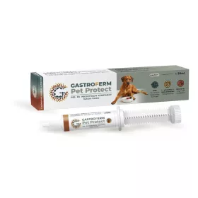   Akciós Gastroferm Pet Protect 30ml - ízesített paszta nagytestű kutyáknak (A termék lejárati ideje: 2026.05.30.)