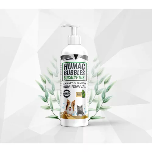Akciós Humac Bubbles Eucaliptus sampon 250ml (A termék lejárati ideje: 2026.05.05.)
