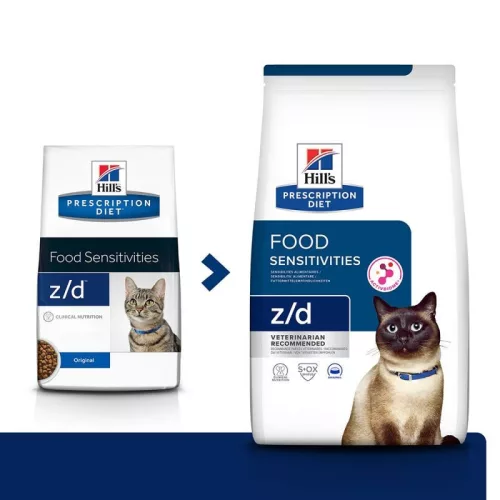 Akciós Hill's Prescription Diet Feline Z/D 3kg (sérült csomagolású)