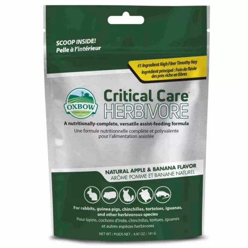 Akciós Oxbow Critical Care Apple/Banana 141g (A termék lejárati ideje: 2026.07.22.)