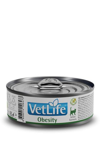Akciós Vet Life Obesity cat konzerv 85g (A termék lejárati ideje: 2025.08.31.)