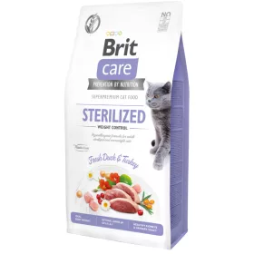   Brit Care Cat Grain Free Sterilised Weight Control duck & turkey 400g