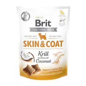  Brit Care Functional Snack Skin & coat 150g - jutalomfalat kutyáknak