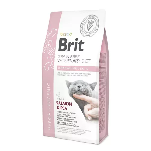 Brit Grain Free Veterinary Diets Hypoallergenic cat 400g - száraz macskatáp