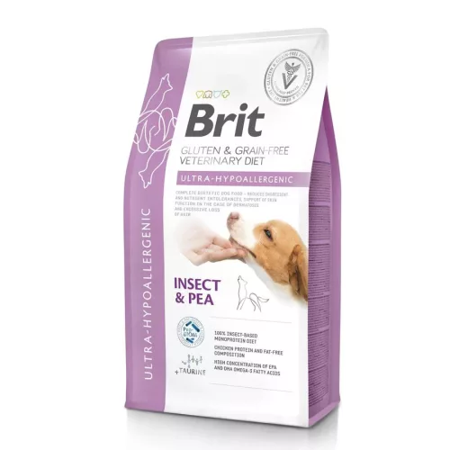 Brit Grain Free Veterinary Diets Ultra-Hypoallergenic dog 2kg - száraz kutyatáp