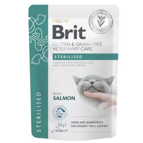   Brit Grain Free Veterinary Diets Sterilised cat 85g - macska alutasakos