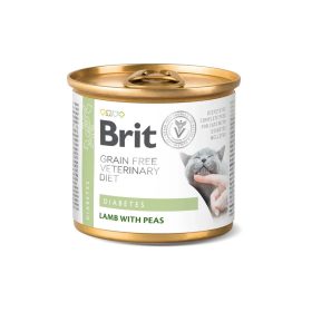    Brit Grain Free Veterinary Diets Diabetes cat 200g - macska konzerv