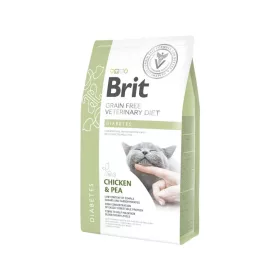  Brit Grain Free Veterinary Diets Diabetes cat 2kg - száraz macskatáp