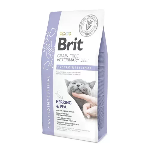 Brit Grain Free Veterinary Diets Gastrointestinal cat 2kg - száraz macskatáp