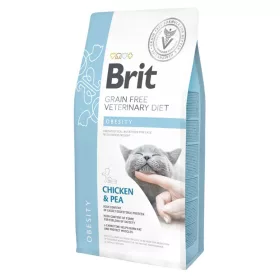   Brit Grain Free Veterinary Diets Obesity cat 2kg - száraz macskatáp