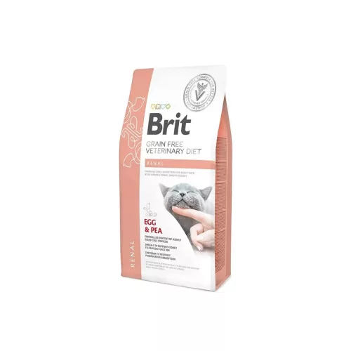 Brit Grain Free Veterinary Diets Renal cat 5kg - száraz macskatáp