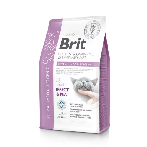 Brit Grain Free Veterinary Diets Ultra-Hypoallergenic cat 5kg - száraz macskatáp