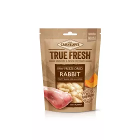   Carnilove True Fresh Raw freeze-dried snack Rabbit with pumpkin - jutalomfalat nyúllal és sütőtökkel 40g