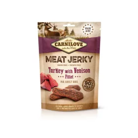   Carnilove Jerky Snack Turkey with Venison Fillet – jutalomfalat pulykával, szarvas filével 100g