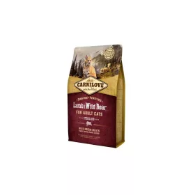   Carnilove Cat Adult Lamb & Wild Boar Sterilized - bárány és vaddisznó hússal 2kg