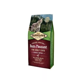   Carnilove Cat Adult Duck & Pheasant Hairball Control - kacsa és fácán hússal 6kg