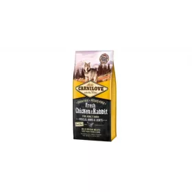   Carnilove Fresh Adult Dog Chicken & Rabbit Muscles, Bones & Joints - csirke és nyúl hússal 12kg