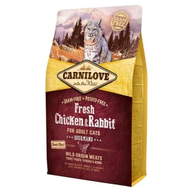   Carnilove Fresh Adult Cat Chicken & Rabbit Gourmand - csirke és nyúl hússal 2kg