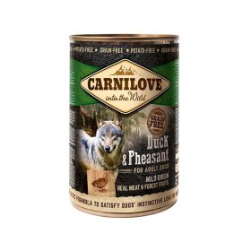   Carnilove Dog Adult Duck & Pheasant - kacsa és fácán hússal konzerv 400g
