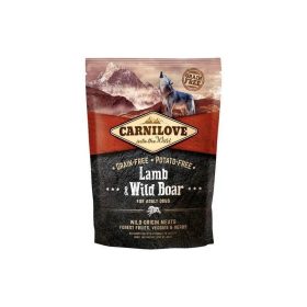   Carnilove Dog Adult Lamb & Wild Boar - bárány és vaddisznó hússal 1,5kg