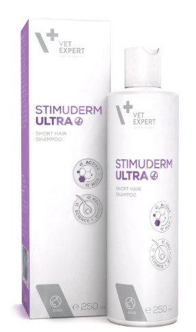 VetExpert StimuDerm Ultra Sampon rövid szőrű kutyáknak 250ml