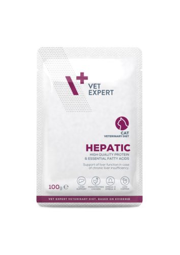 VetExpert Hepatic cat 100g - macska alutasakos