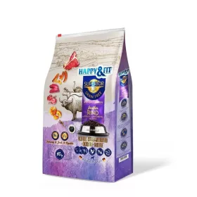   Happy&Fit Superior Hipoallergén kutyatáp - Friss marha, strucc, vízibivaly, sütőtökkel 10kg