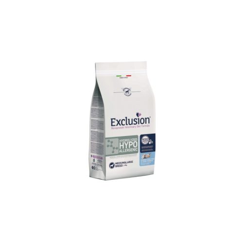 Exclusion Hydrolyzed Hypoallergenic fish&corn starch medium/large breed 2kg