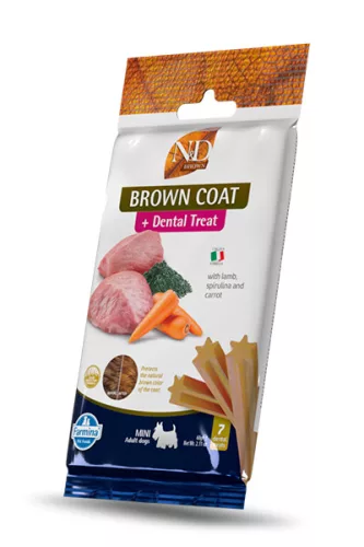 N&D Brown Dog Lamb Adult Mini 60g - kutya fogtisztító