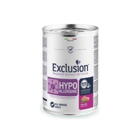   Exclusion Hypoallergenic Pork&pea konzerv 400g - hipoallergén, monoprotein sertés konzerv kutyáknak